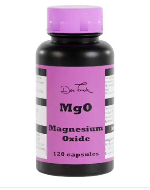 Magnesium Oxide - MgO (120 Capsules)-image