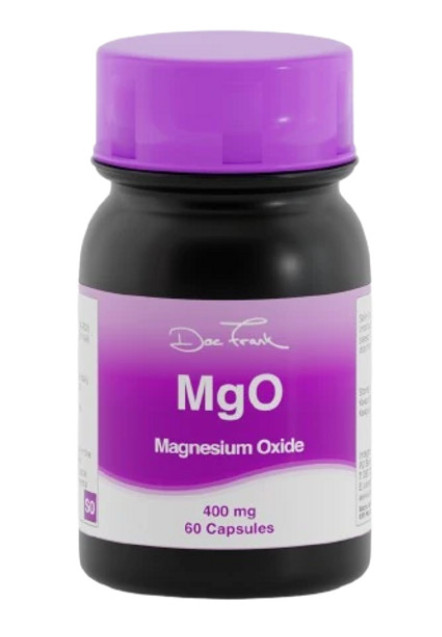 Magnesium Oxide - MgO (240mg x 60 Caps @ 1.9 cent per mg)-image